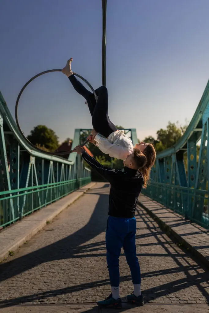 Aerial Wrocław Aerial Hoop Silks Stretching PointPlace